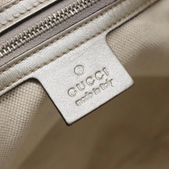 GUCCI GG implementation Tote Bag Silver Auth - Picture 10 of 16